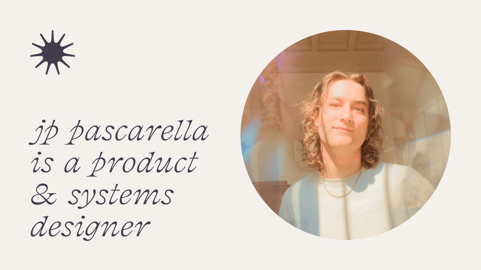 JP Pascarella • Amazon Web Services